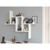 FIESTA hangrek 85x15x73,5 cm, wit