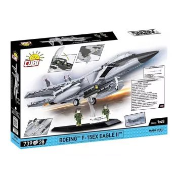 Cobi bouwstenen Boeing F-15EX Eagle II modelset COIB-5900, verzamelbare schaalbouwset
