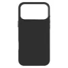 Vaste achterkant hoes | Apple | iPhone 17 Pro Max | vloeibaar siliconen | zwart | MagFlow