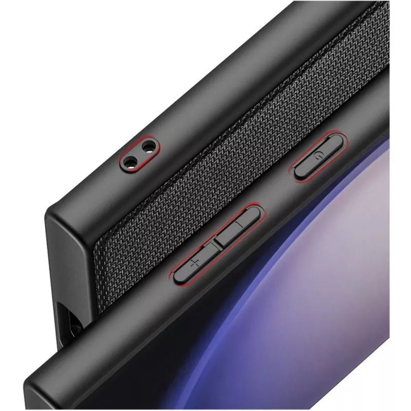 Nevox StyleShell NYLO - Samsung Galaxy S25 Ultra, zwart