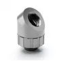 Bitspower Artemis BPM-AT45R-PG draaibare 45°-fitting, platinagrijs