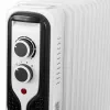 Adler | Oliegevulde radiator | AD 7816 | Oliegevulde radiator | 2000 W | Aantal vermogensstanden 3 | Geschikt voor ruimtes tot m² | wit