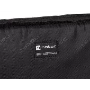 Aktetas NATEC Beira 39,6 cm (15,6 inch) — polyester, 1 hoofdvak, schouderband, zwart