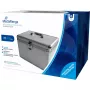 Boxbehuizing MediaRange BOX75 voor 200 discs zilver