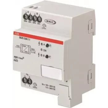DALI-gateway Basic ABB DG/S2.64.1.1, 2-kanaals interface voor DALI-besturing