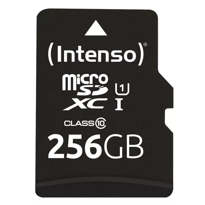 Flashgeheugen Intenso 256GB UHS-I MicroSD-kaart