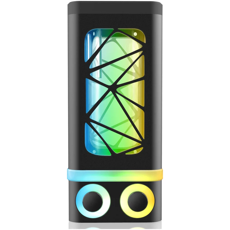 RAIJINTEK ANTILA PURE R100B expansievat 172,5 mm ARGB zwart voor custom waterkoeling