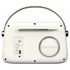 Draagbare radio SAVIO RS-02 — analoge FM-tuner, Bluetooth 5.3, USB-voeding, 3 W, wit
