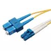 Eaton Tripp Lite Series duplex singlemode 9/125 fiber patchkabel (LC/SC), 5M (16 ft.) - patchkabel - LC singlemode (M) naar SC singlemode (M) - 5,0 m - glasvezel - duplex - 9/125