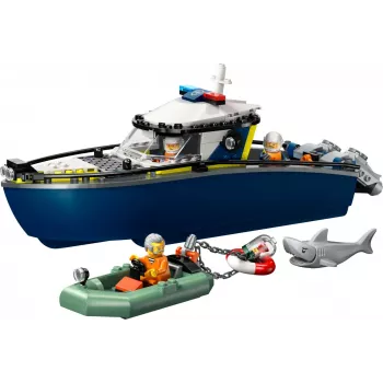LEGO CITY 60456 politieboot-achtervolging