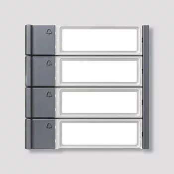 Siedle oproepknop TM 700-4-0 AG antracietgrijs (210011976-00)