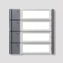 Siedle oproepknop TM 700-4-0 AG antracietgrijs (210011976-00)