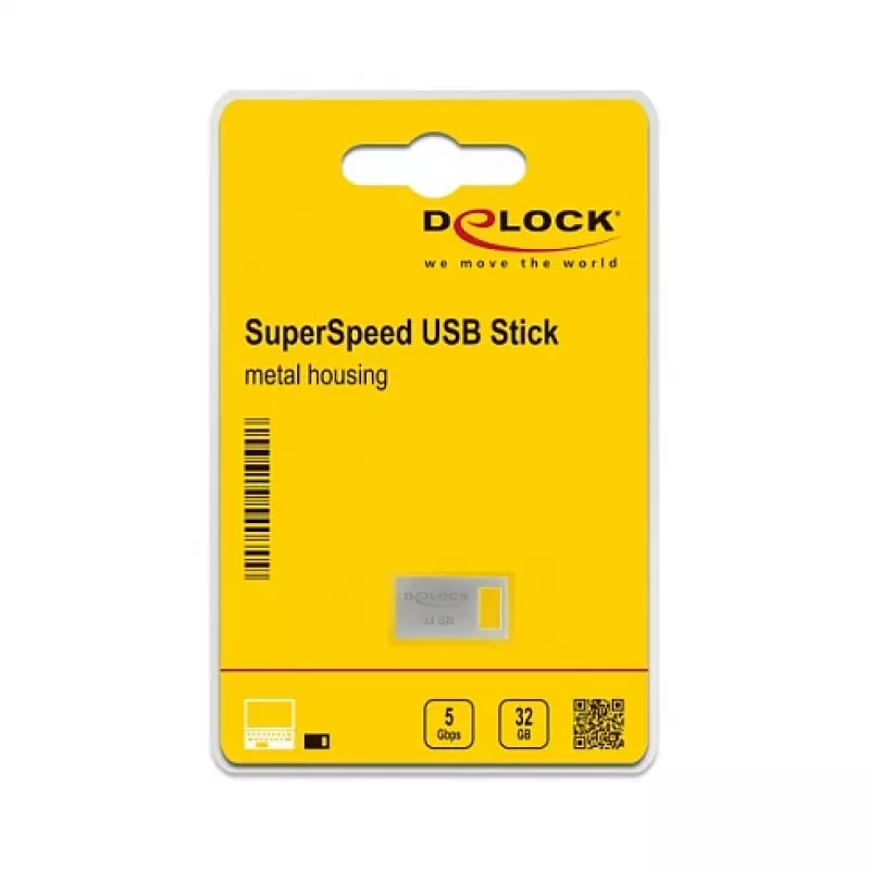 USB-flashdrive DeLOCK 32GB USB Type-A 3.2 Gen 1 54070