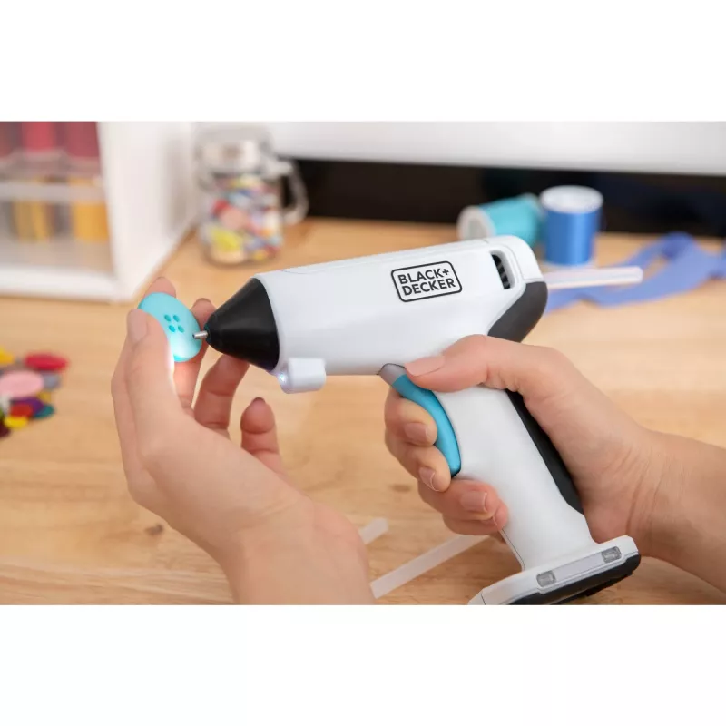 Black+Decker BCGL115-XJ lijmpistool 3,6 V oplaadbare accu USB-C-laadkabel 1 (BCGL115-XJ)