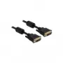 DVI-I-kabel DeLOCK 83111 2m zwart