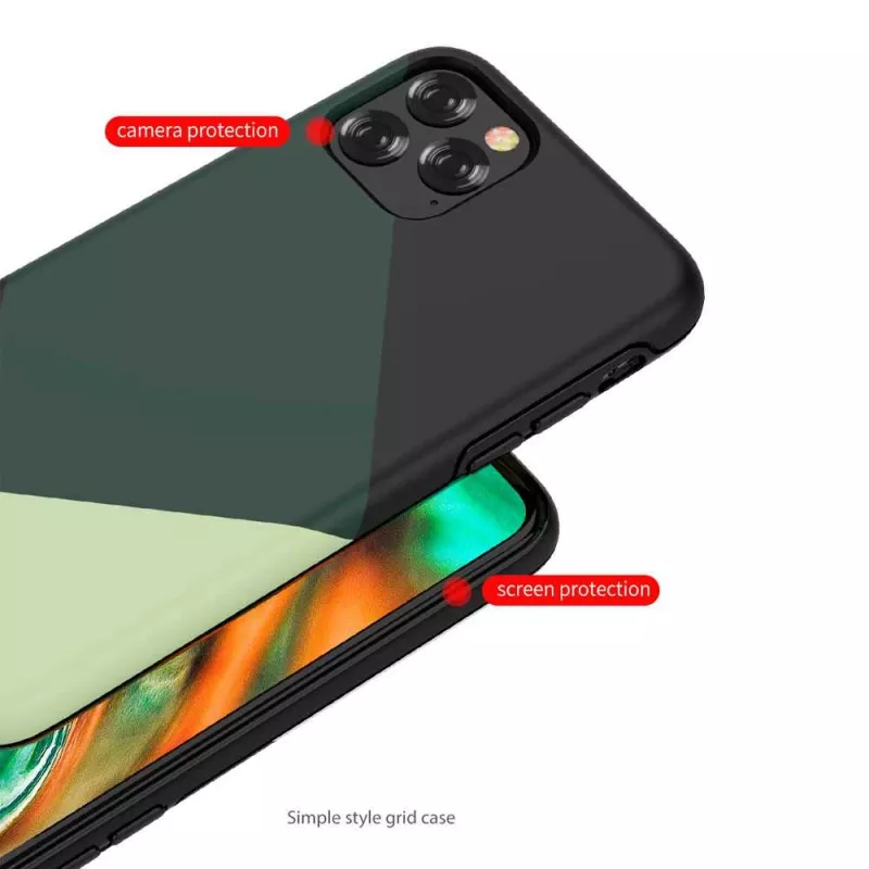 Hoesje Devia voor iPhone 11 Pro Max – groen eenvoudig design