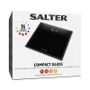 Salter 9207 BCFEU12 compacte elektronische personenweegschaal - zwart