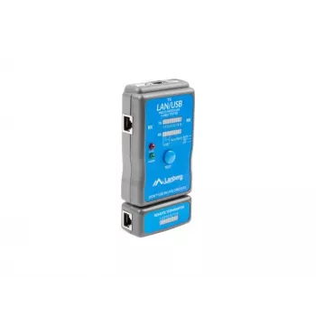 Lanberg NT-0403 netwerkkabeltester PoE-tester blauw