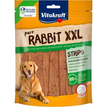 VITAKRAFT Pure Rabbit Strips - hondensnack - 250 g