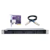 QNAP TL-R400S - schijvenarray - 4 bays (SATA-600) - SATA 6Gb/s (extern) - rack - inbouwbaar - 1U