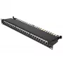 Patchpanel - Extralink CAT6A STP, 24 poorten