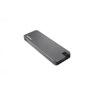Natec Rhino NKZ-1953 M.2 NVMe SSD-behuizing, USB-C 3.2 Gen 2 10 Gbps, M.2 2230/2242/2260/2280, tot 2 TB, aluminium
