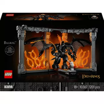 LEGO ICONS 10367 In de ban van de ring: Balrog Book Nook