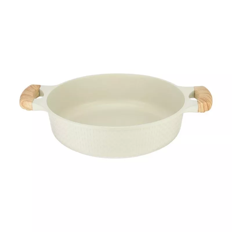 Platte pan D28cm 4,1L/beige