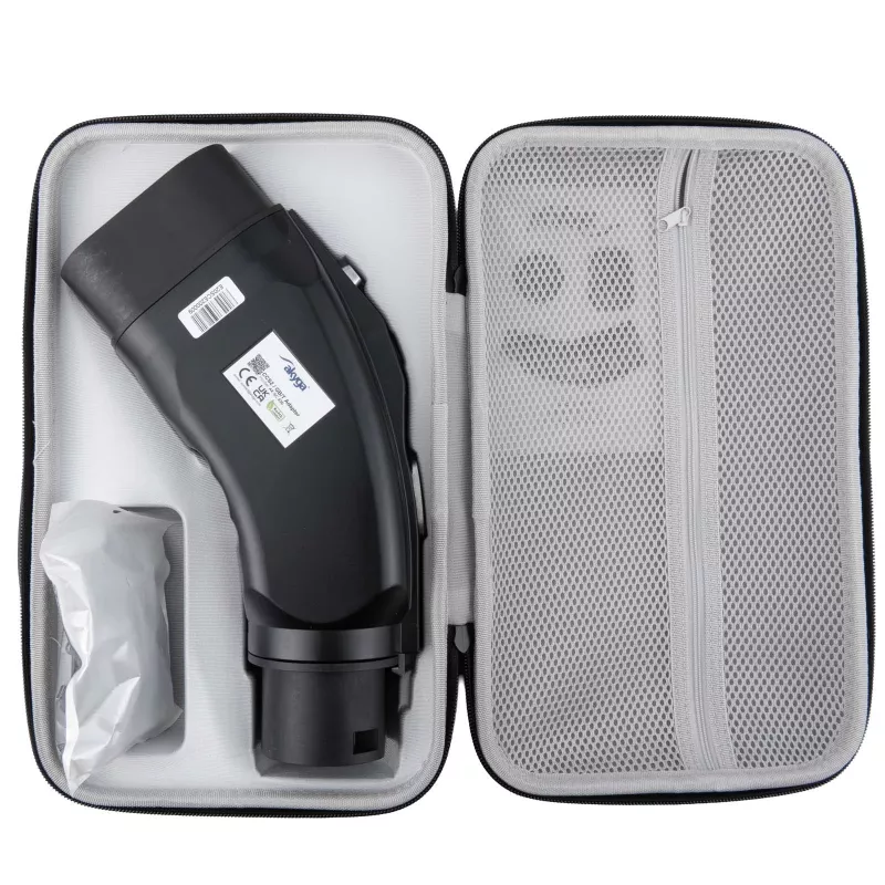 Akyga AK-SC-E20 CCS2 naar GB/T DC-laadadapter 1000V 250A zwart