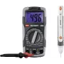 VOLTCRAFT DT-TEST-KIT 150 handmultimeter digitaal CAT III 600 V weergave (tellingen): 2000 (1214405)