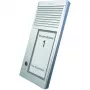 AGFEO DoorSpeak 1, Bedraad, IP33, Aluminium, Aluminium, Wand, 115 mm
