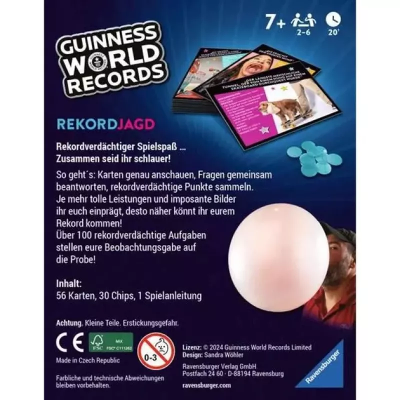 Guinness World Records - Rekordjagd, kaartspel