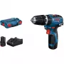 Boormachine Bosch GSB 12V-35 2x3Ah LBOXX 06019J9000