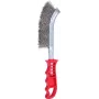 Draadborsel ks tools 201.2301, 250 mm, roestvrijstalen borstelharen