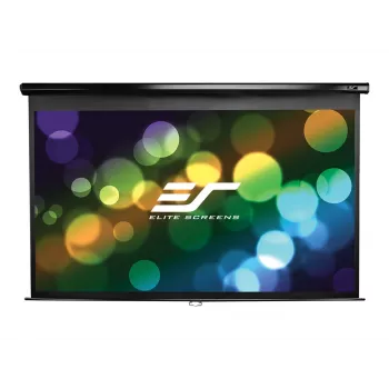 Elite Screens | Manual Series | M100XWH | diagonaal 100 inch | 16:9 | zichtbare beeldbreedte (B) 221 cm | wit