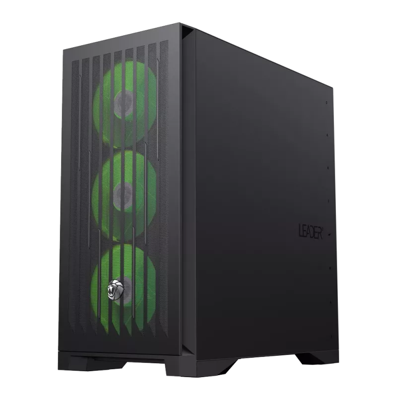 Gamemax behuizing | LEADER 2 BK | zwart | E-ATX | voeding niet inbegrepen