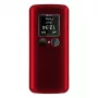Flip-telefoon Beafon Fold 10 Silver Line rood-zilver dual-sim
