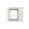 Extralink rackkast 9U 600x600 AZH grijs wandgemonteerd, kantelbaar