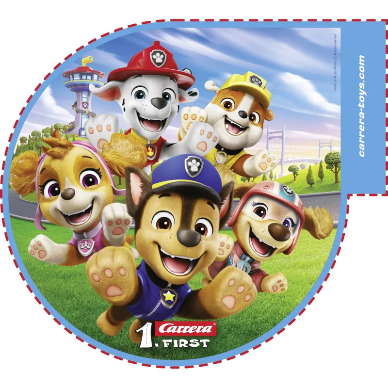 Speelgoedracebanen CARRERA FIRST Paw Patrol On the Track model 20063056 — kinderslotcar-set