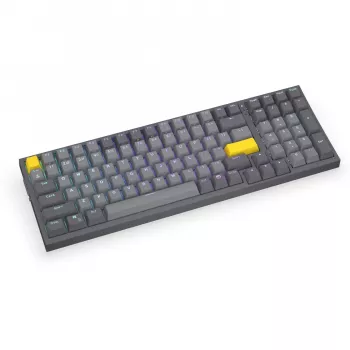 Celeris 1800, gaming-toetsenbord grijs, US-layout, ENDORFY Yellow van Gateron