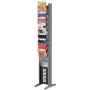 Paperflow folderstandaard EPI 10F ALU 10-traps aluminium vrijstaand display (MPN 278N.35)