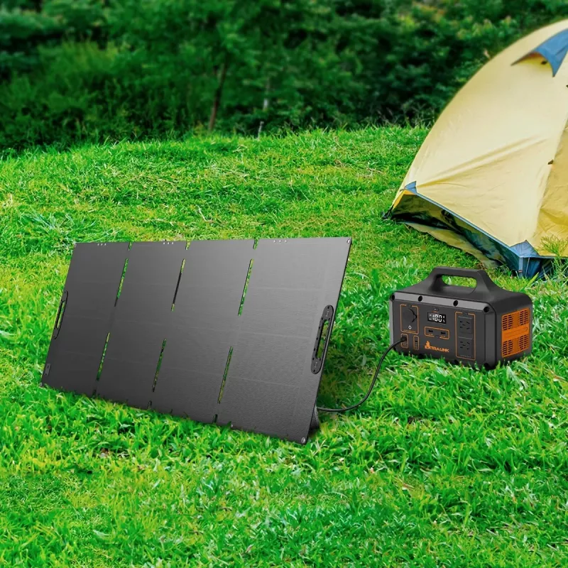 Vouwbaar zonnepaneel Extralink EPS-120W 120W monokristallijn silicium