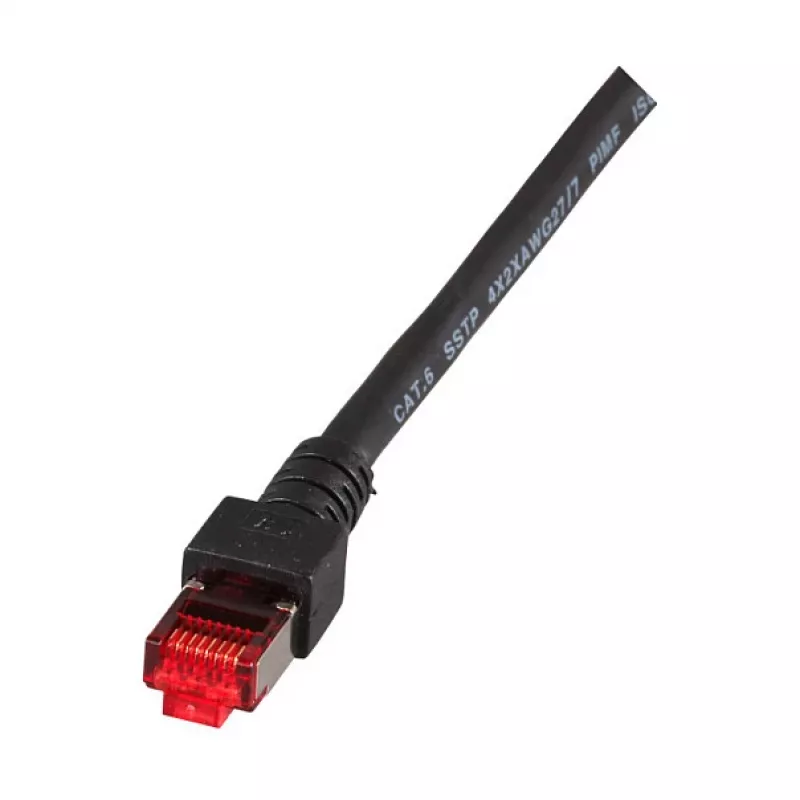 EFB-Elektronik RJ45 patchkabel Cat.6 S/FTP LSZH zwart 2m