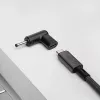 Akyga AK-ND-C05 laadadapter USB-C naar DC 3,5 x 1,35 mm voor notebooks, 18,5-20 V, 100 W