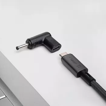 Akyga AK-ND-C05 laadadapter USB-C naar DC 3,5 x 1,35 mm voor notebooks, 18,5-20 V, 100 W