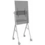 Vision VFM-F10 - wagen - voor flatscreen - staal - crèmewit - schermformaat: 127-139,7 cm (50-55)