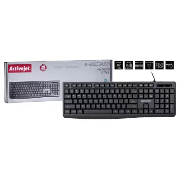 Activejet K-3803S USB-toetsenbord