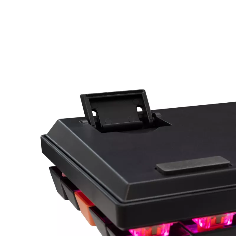 Mechanisch toetsenbord Baracuda Dolphin zwart US-layout met Red Switches
