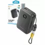 Draagbare oplader Vention FKBB0-C 20000 mAh powerbank, 1x USB-A + 2x USB-C, zwart