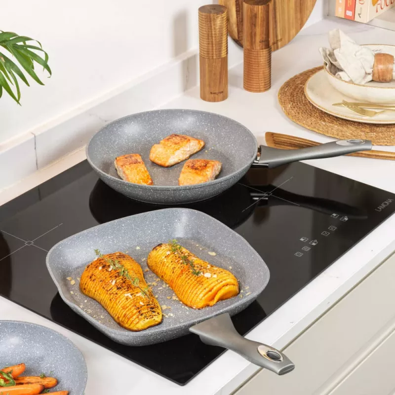 Grillpan Salter 28 cm antiaanbaklaag met marmerlaag